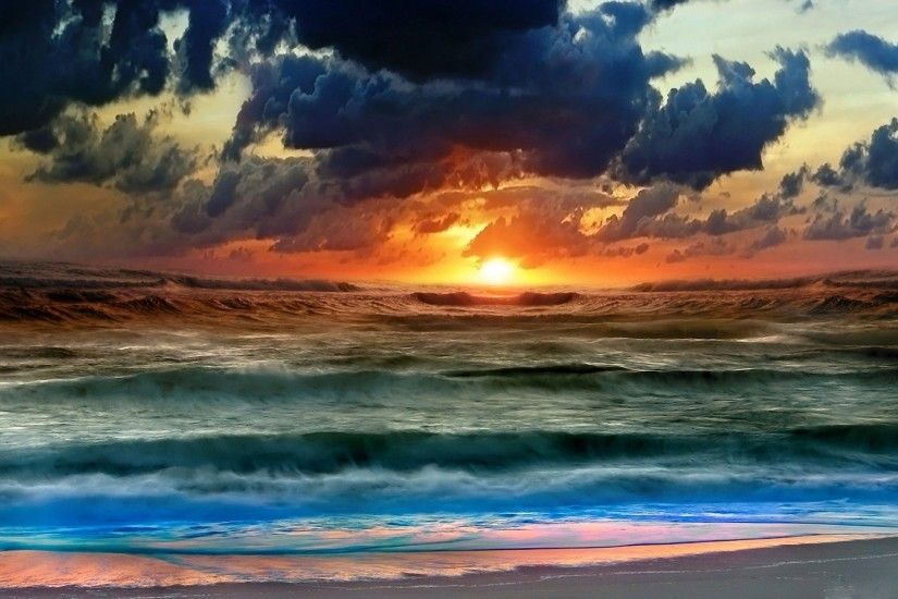 Explore Ocean Sunset, The Ocean, and more! Stormy Sunset wallpaper