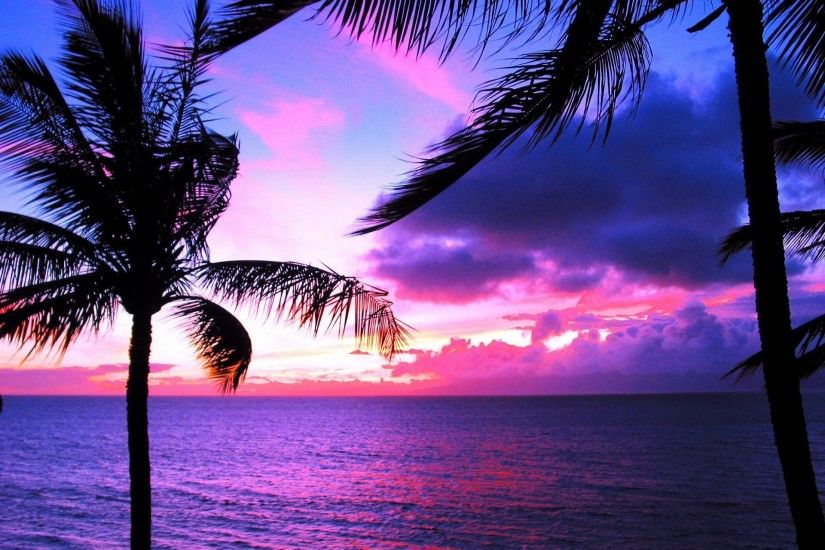 Hawaii Sunset Wallpaper Images