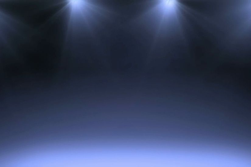 Subscription Library Animated Dark Blue Stage with Spotlights Background.