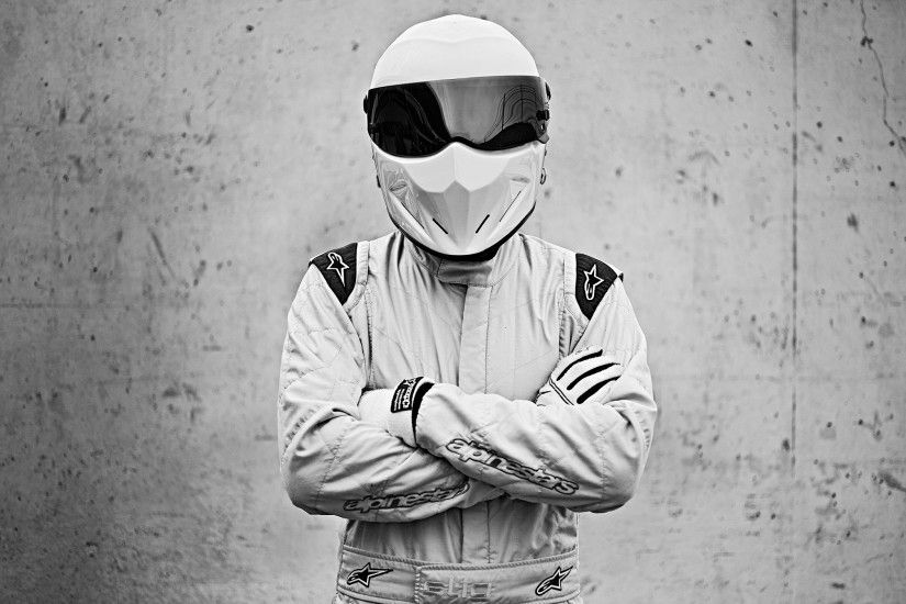 Filming Top Gear from the Perspective of "The Stig" | The Black and Blue