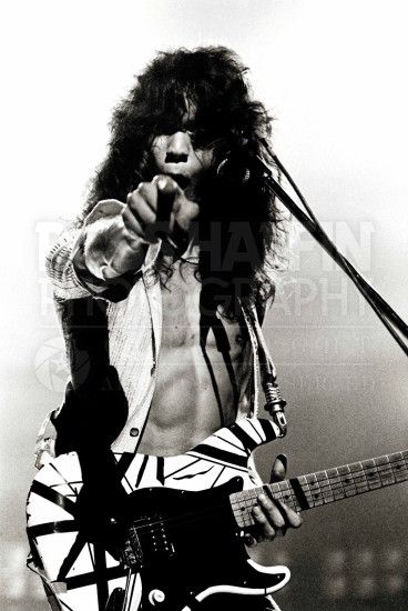 Eddie Van Halen by Ross Halfin Photography.