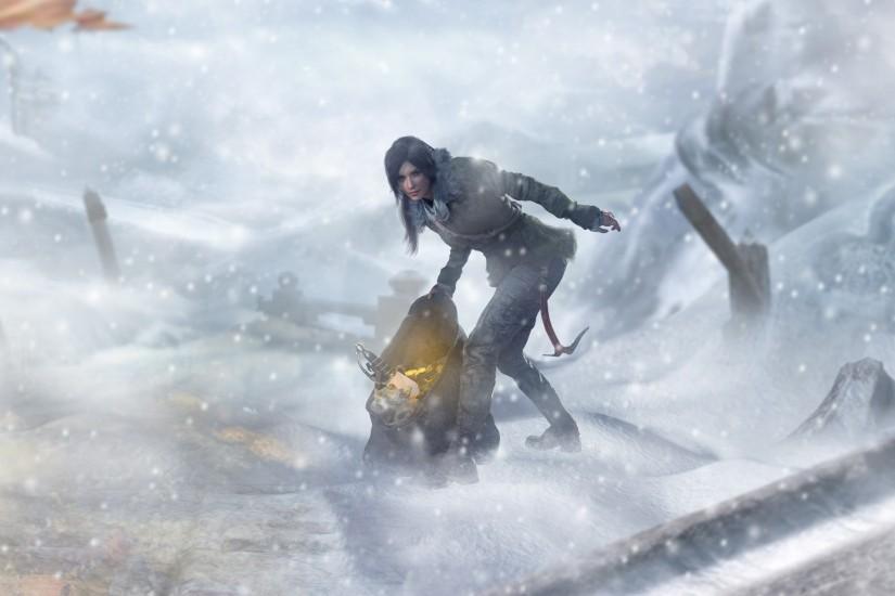 top rise of the tomb raider wallpaper 3840x2160