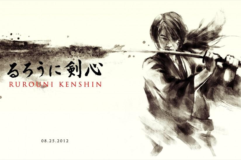 Rurouni Kenshin warrior fantasy anime warrior japanese samurai .