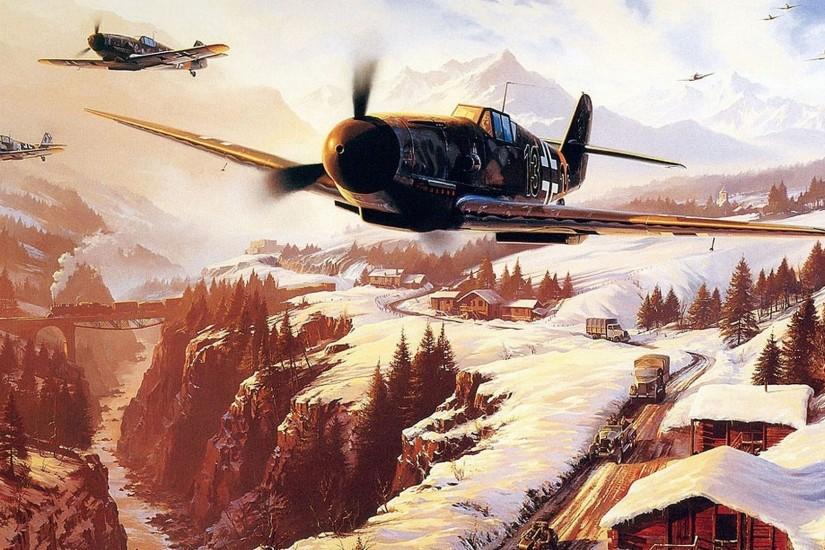 Wallpapers For > Ww2 Plane Wallpaper