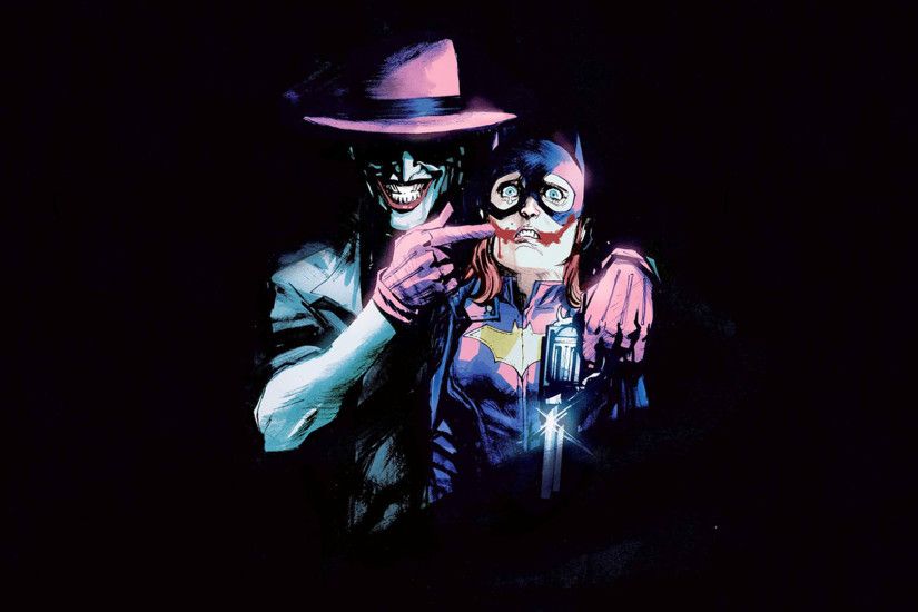 General 1920x1080 the killing joke Joker Batman Batgirl revolver comic  books comics gun