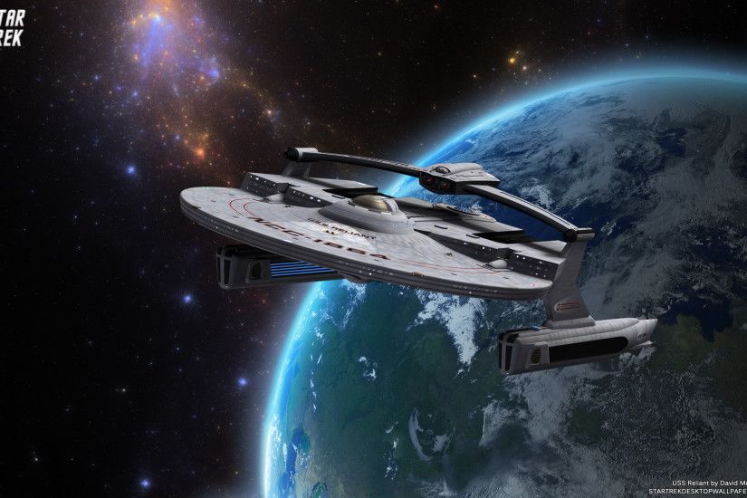 Star Trek USS Reliant Miranda Class Starship. Free Star Trek computer  desktop wallpaper, images