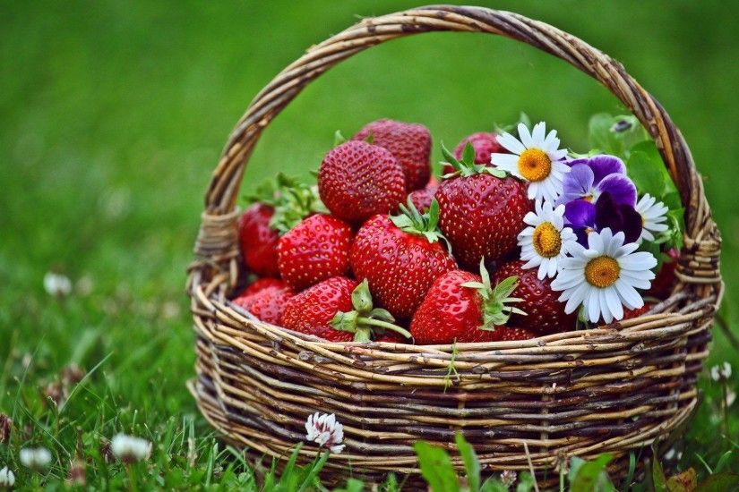 Strawberry Full HD Background, Picture, Image