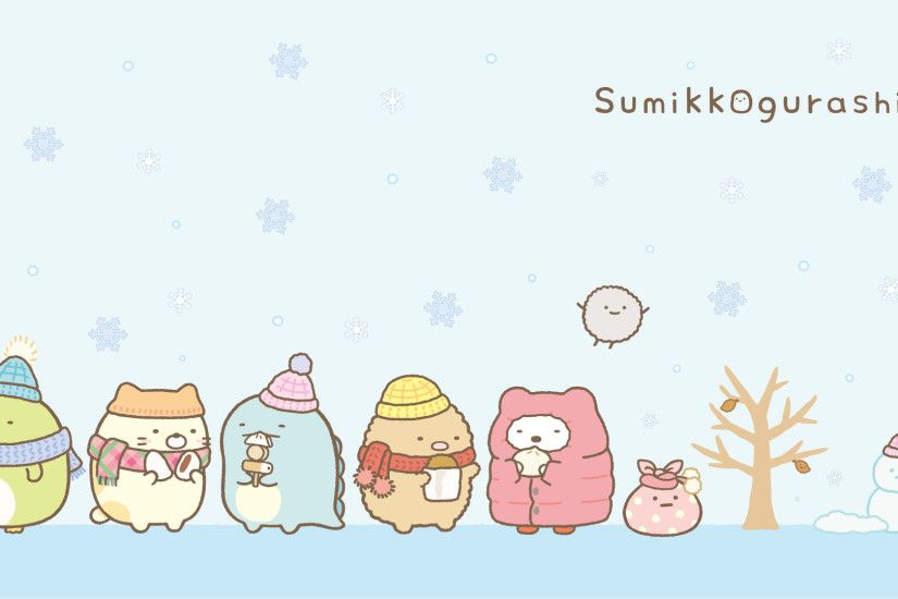Sumikko Gurashi Winter Wallpaper
