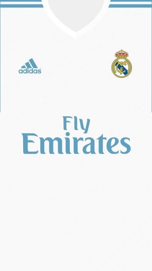 Real Madrid Kit 2017/18 | Wallpaper for mobile on Behance