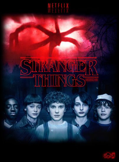 Wallpaper para smartphones jaredjlee 9 7 Stranger Things season 2 Poster by  GOXIII ...
