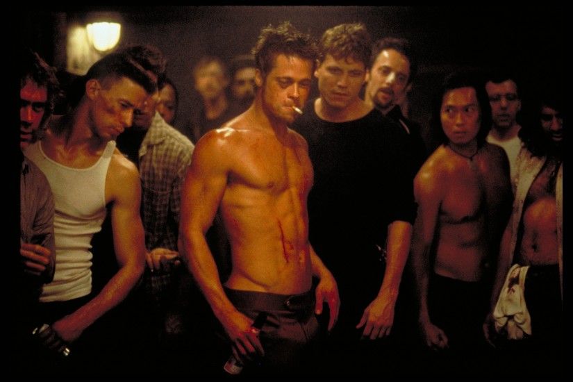 Movie - Fight Club Brad Pitt Wallpaper