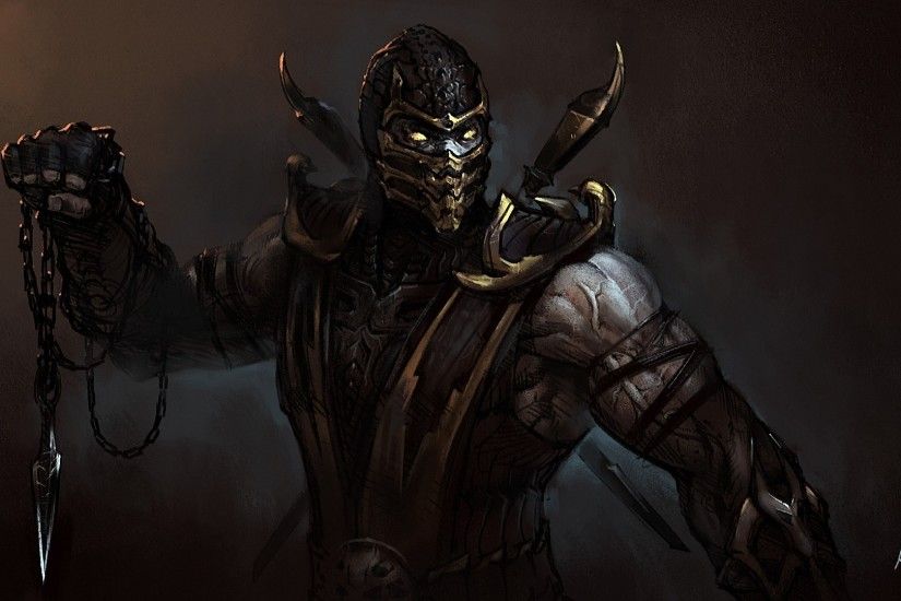 Mortal Kombat wallpaper Scorpion 6