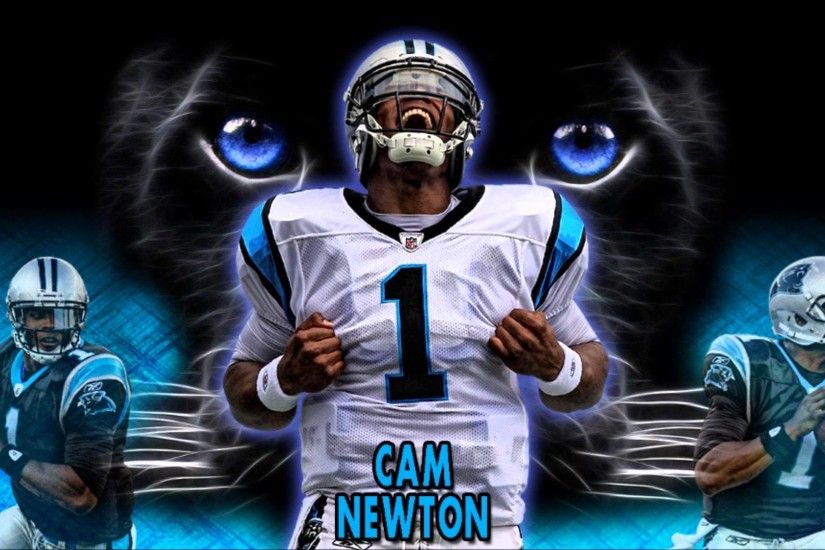 FREE NFL Cam Newton Wallpaper - YouTube