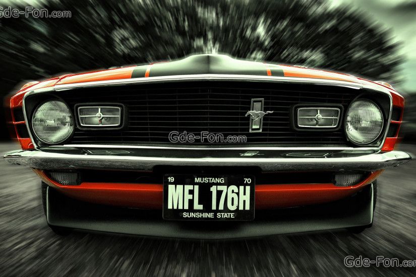 Muscle Car Mustang Hd Images Wallpaper