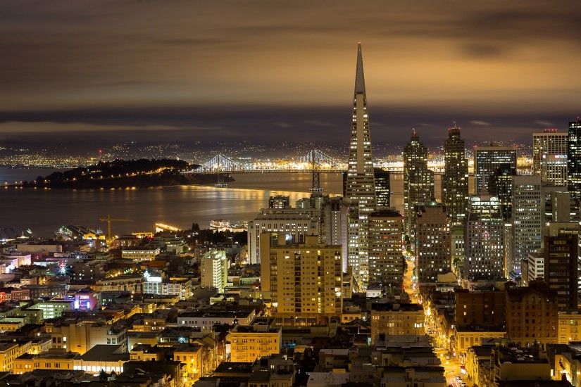 San Francisco Streets At Night