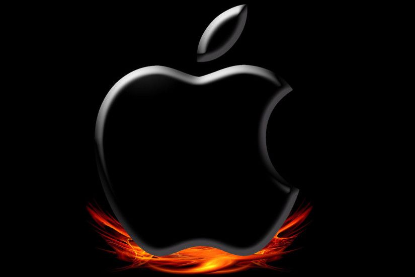 hd pics photos best black apple logo in fire attractive nice hd quality  desktop background wallpaper