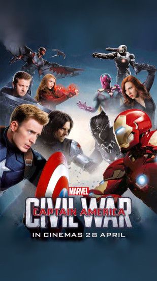 Captain America Civil War Wallpaper for iPhone 6 Plus