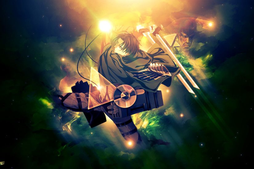 ... Levi ~ Attack on Titan - Wallpaper by Aynoe