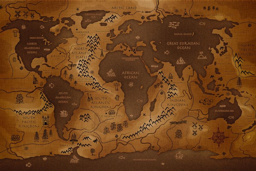 World Map Wallpapers | HD Wallpapers