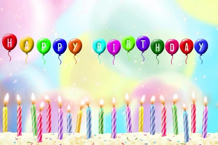 Happy Birthday Cake Animation wallpaper
