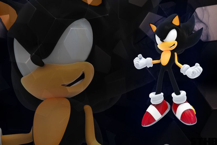 Dark Sonic The Hedgehog Wallpaper by SonicTheHedgehogBG on DeviantArt