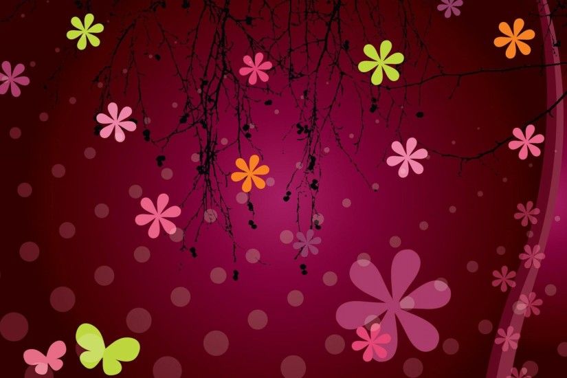 Vector Flower Patterns Background Backgrounds Wallpaper With Cute Pattern P  High Resolution Of Mobile