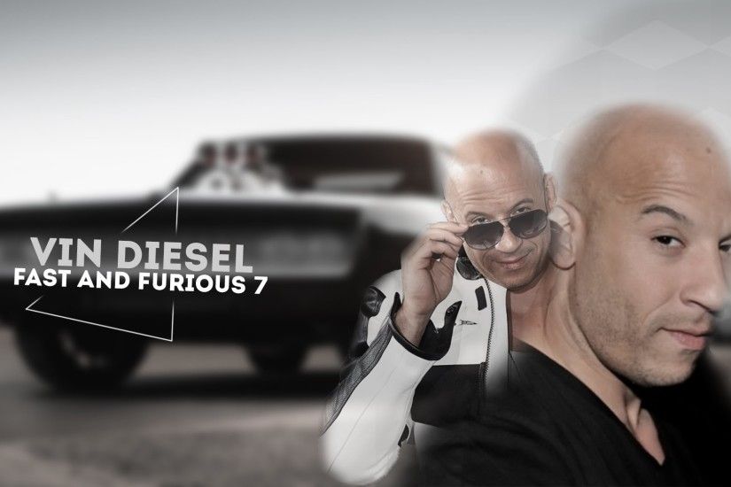 Vin Diesel Wallpaper (Fast and Furious 7) SpeedArt