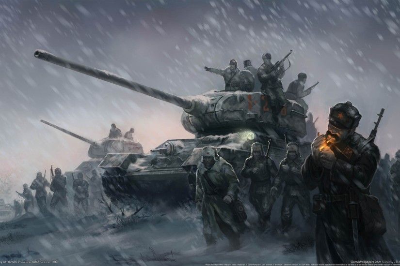 artwork, World War II, Soviet Army, Tank, Cigarettes, Winter HD Wallpapers  / Desktop and Mobile Images & Photos
