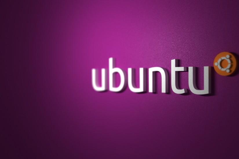 Preview wallpaper ubuntu, purple, orange, white 1920x1080