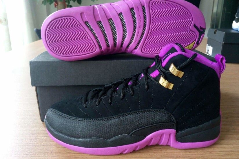 Air Jordan 12 Gs Hyper Violet Women Sneaker
