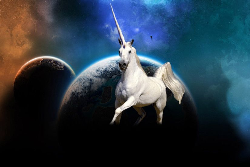 Unicorn Horse Magical Animal Planet Space Psychedelic G Wallpaper At Fantasy  Wallpapers