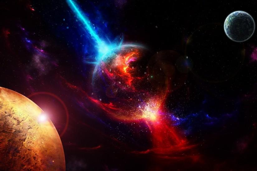Outer Space Background Wallpaper