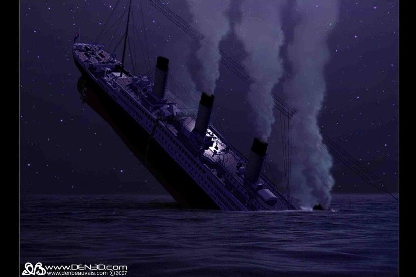 Titanic Stern Cracking