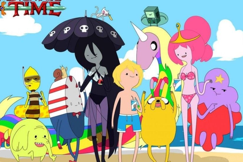 Adventure Time Beach Wallpapers