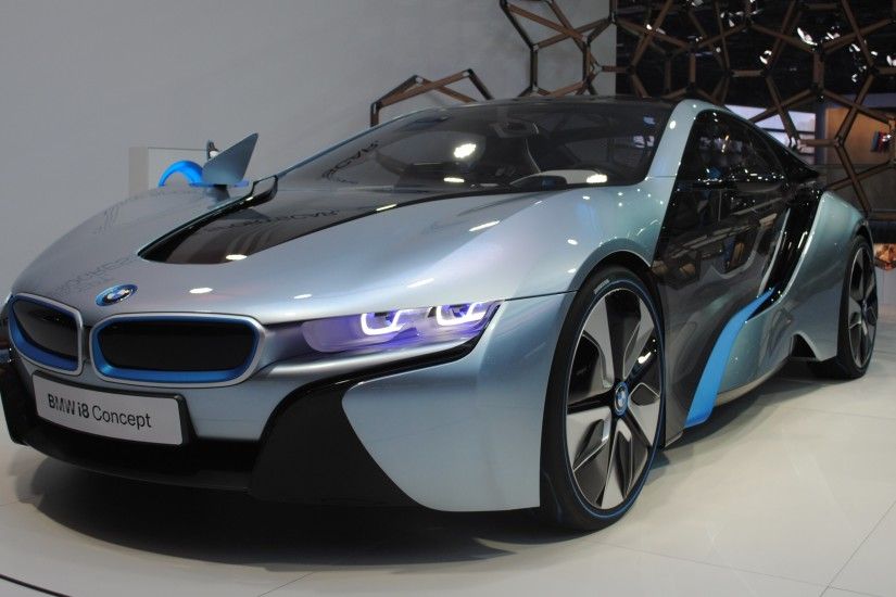 BMW i8 at Frankfurt Motor Show is in the 2nd wallpaper