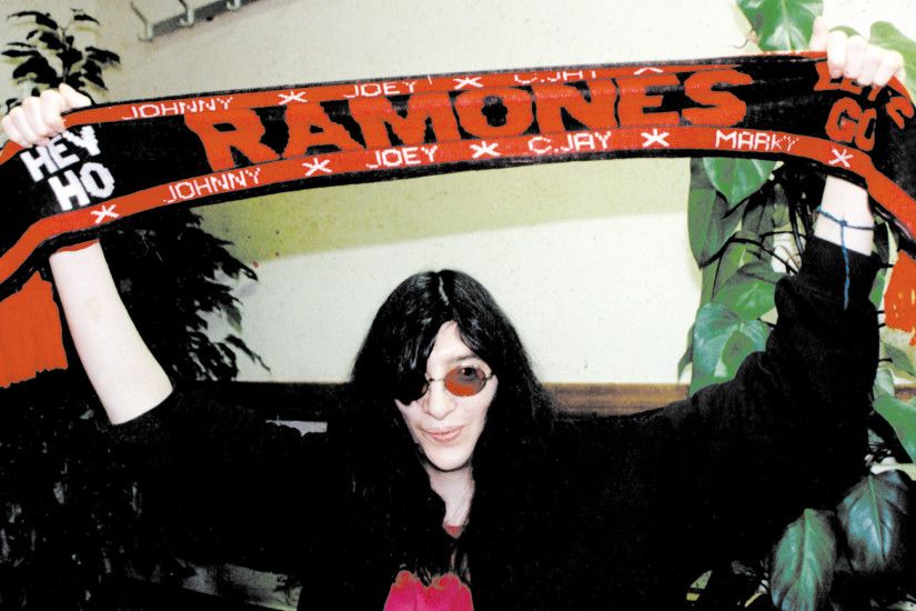 Main cover photo of Joey Ramone.