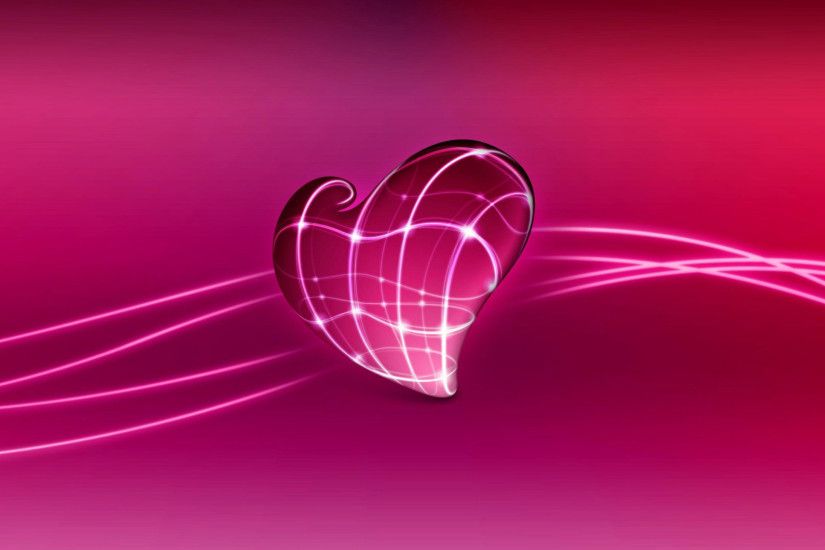 Pink Love Heart #2031181
