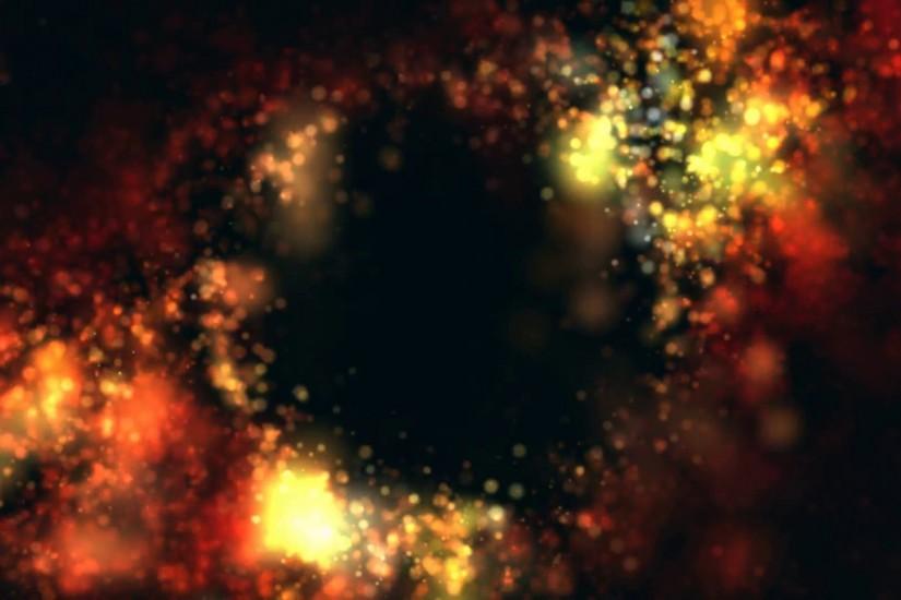 Abstract motion background, shining light, energy waves, particles, rays,  fiery forms, loop. Motion Background - VideoBlocks