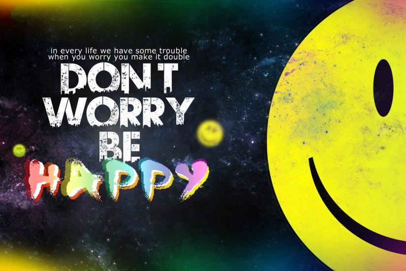Be Happy Background Free Download.