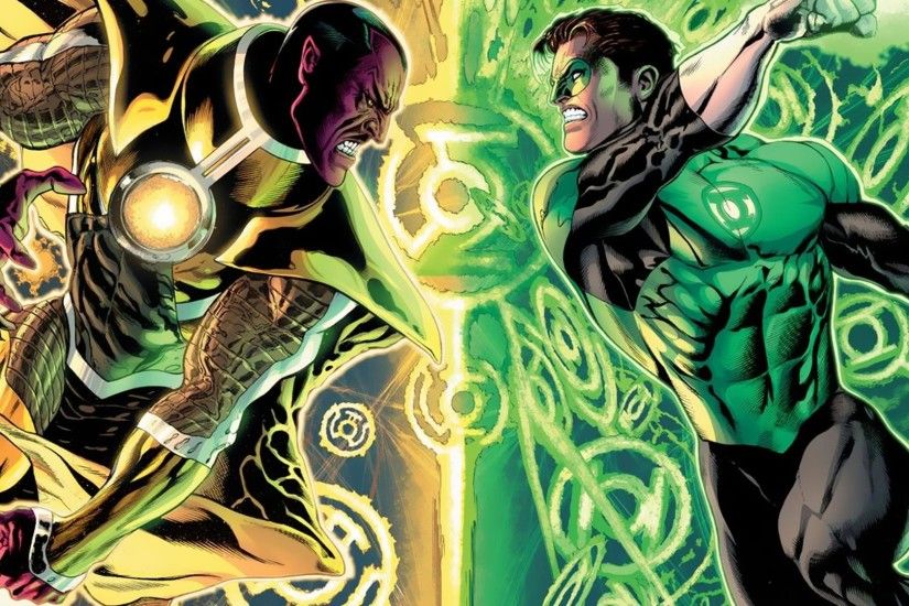 Hal Jordan vs Sinestro [1920x1080] Need #iPhone #6S #Plus #Wallpaper