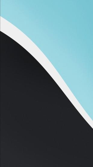 Abstract black blue htc one wallpaper