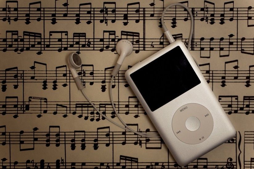 ipod musical notes music