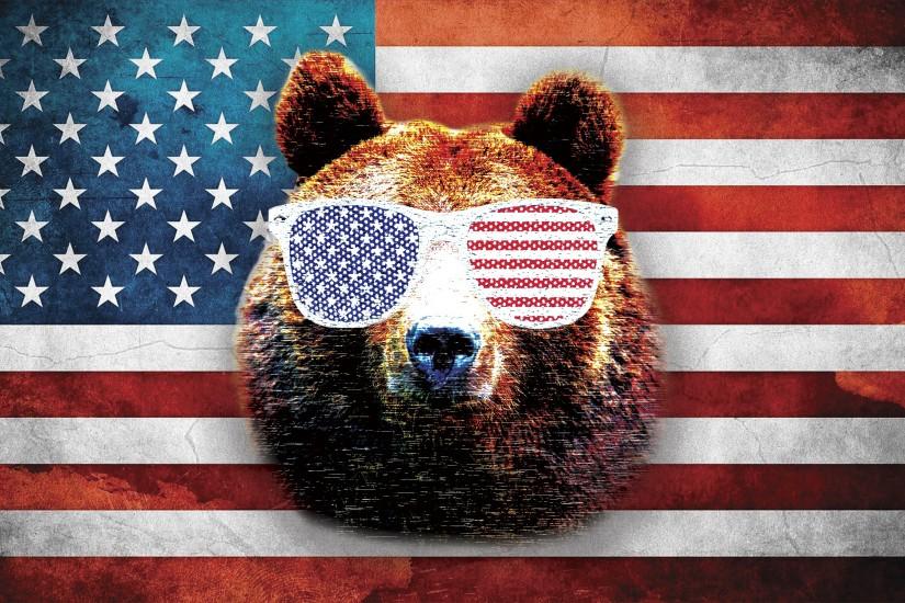 ... Custom-Bear-Background-America-AF by HaydenDS