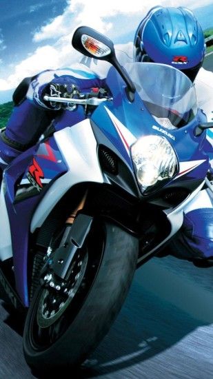 Blue Suzuki Superbike Race iPhone 6 Plus HD Wallpaper ...