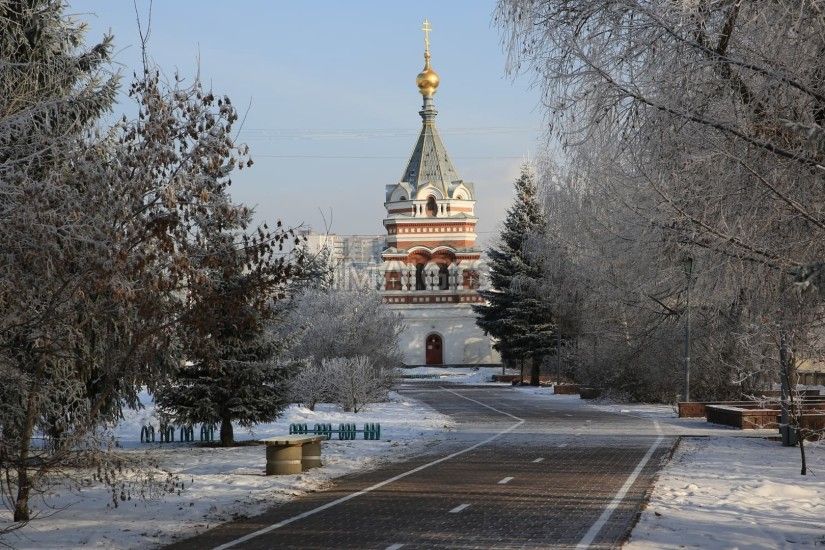 Russia, Siberia, Omsk, Winter