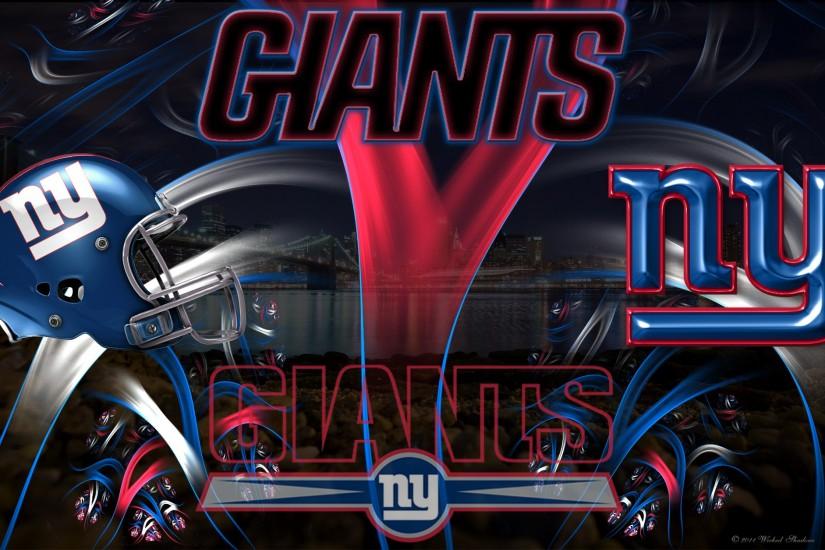 Wallpapers By Wicked Shadows: New York Giants Wicked Wallpaper