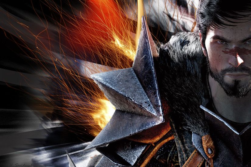 Video Game - Dragon Age II Dark Mage Blood Wallpaper