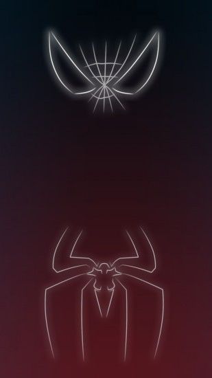 Download Neon Light Superhero Spiderman 1080 x 1920 Wallpapers - 4644330 -  neon light superhero avengers marvel comics spider man spiderman | mobile9