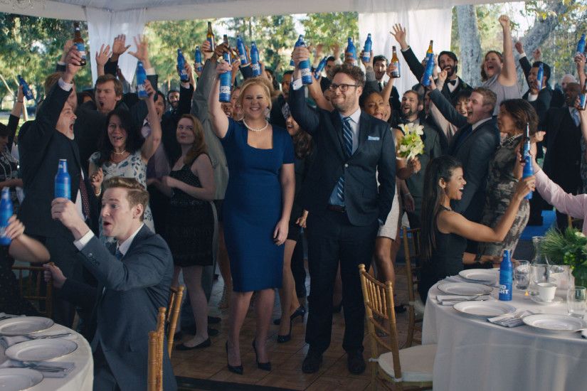 Amy Schumer and Seth Rogen star in Bud Light's new commercial celebrating  same-sex marriage
