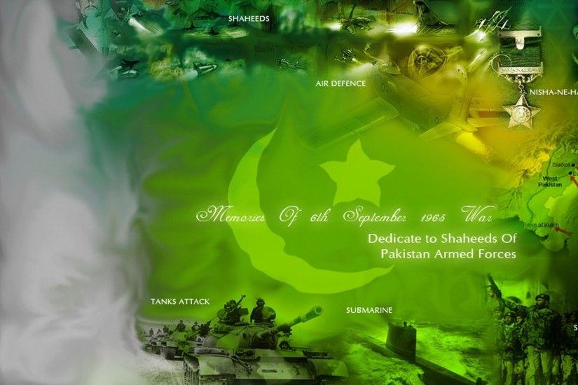 6th September 1965 Pakistan Defence Day Hd Wallpaper